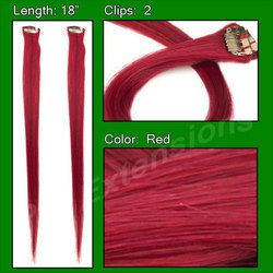 (2 PCS) Red Highlight Streak Pack