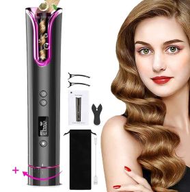 Automatic Hair Curler Wireless USB Rechargeable Hair Curling Iron Electric Hair Curlers Professional Curling Irons Hair Waver To