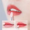 Silicone Lip Brush 3 PCS Makeup Brushes with Dirt-proof Caps for Protection Lipstick Applicator Brushes