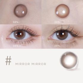 Daily Color Contact Lenses 38 Moisture Content (Option: Galo palm-0Degree)