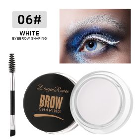 Eyebrow Dye Cream Waterproof Long Lasting Singl Gel (Option: F)