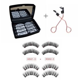 Magnet Eyelash Suit Is Natural And Thick (Option: KS01 KS02)