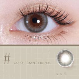 Mini Series Daily Color Contact Lenses (Option: Quiet Grey-325degree)