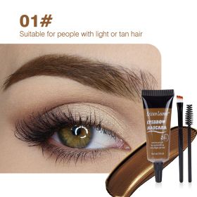 Eyebrow Gel 24 Hours Waterproof And Non-smudge Stereotypes (Option: 1 Style)