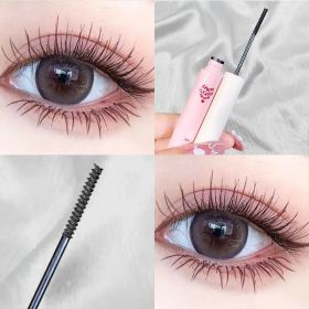 Natural Base Waterproof Thick Not Smudge Mascara (Color: black)