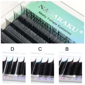 Thick Natural Mesh Woven Artificial Eyelashes (Option: 0.05DD-10mm)