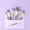 Makeup Brushes Set 9Pcs Soft Hair Eye Shadow Brush Loose Powder Brush Full Set of Women Girls Makeup Brushes