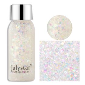 Liquid Glitter Eyeshadow Quick Drying Long Lasting Sparkling Metallic High Pigmented Glitter Eye Shadow (Color: 2)