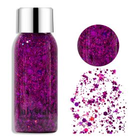 Liquid Glitter Eyeshadow Quick Drying Long Lasting Sparkling Metallic High Pigmented Glitter Eye Shadow (Color: 3)