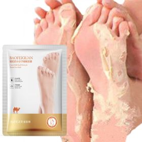 Kameel Melk Voet Masker Aloë Vera Peeling Voeten Masker Exfoliating Sok Scrub Voor Pedicure Anti Crack Verwijderen Dode Huid Voet patch Care (Color: yellow)