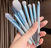 Morandi Color Matching Makeup Brush 8 Pcs Set Foundation Eye Shadow Blush Brush