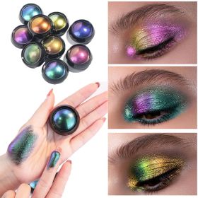 Chameleon Eyeshadow Palette , Gradient Color High Pigmented Eyeshadow Makeup Powder ( 9 Colors ) (Color: Style1)