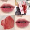 Crystal Glossy Lip Glaze Mirror Cute Bear Lip Gloss Waterproof Transparent Nude Liquid Lipstick Lip Girls Makeup Korean Makeup