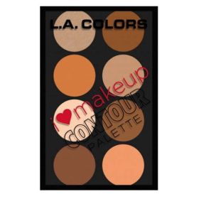 L. A. COLORS I Heart Makeup Contour Palette (Color: Medium To Deep)