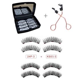 Magnet Eyelash Suit Is Natural And Thick (Option: 24P KS01)