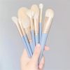 Makeup Brushes Set 9Pcs Soft Hair Eye Shadow Brush Loose Powder Brush Full Set of Women Girls Makeup Brushes