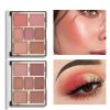 Highlighter Blush Palette Contour and Highlight Blush Palette Matte Blush Powder Face Cosmetics Blusher Light Face Blush Palette 1PCS