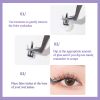 3D Faux Mink Lashes Tapered Natural Long False Eyelashes Individual Eyelash Natural Thick Lashes Eyelash Extension for Makeup