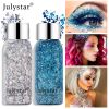 Liquid Glitter Eyeshadow Quick Drying Long Lasting Sparkling Metallic High Pigmented Glitter Eye Shadow