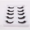 New 5Pairs High Quality Faux Eyelashes Handmade 3D Winged Natural Long Lashes Soft Cat Eye Fake Eyelash For Eye Makeup Wholesale