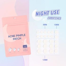 Night Skin Care Acne Patch Tea Tree (Option: Night 24pcs)