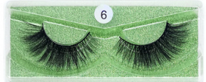 3D Stereo Curling Thick Large Radian Eyelash Natural Long Soft False Eyelashes (Option: 06)